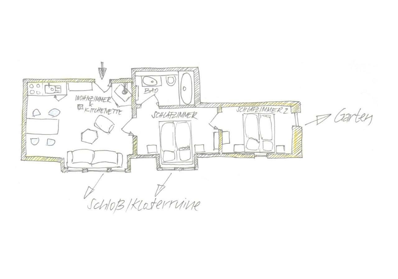 Gutshaus Altbauhof Apartment Dargun Luaran gambar
